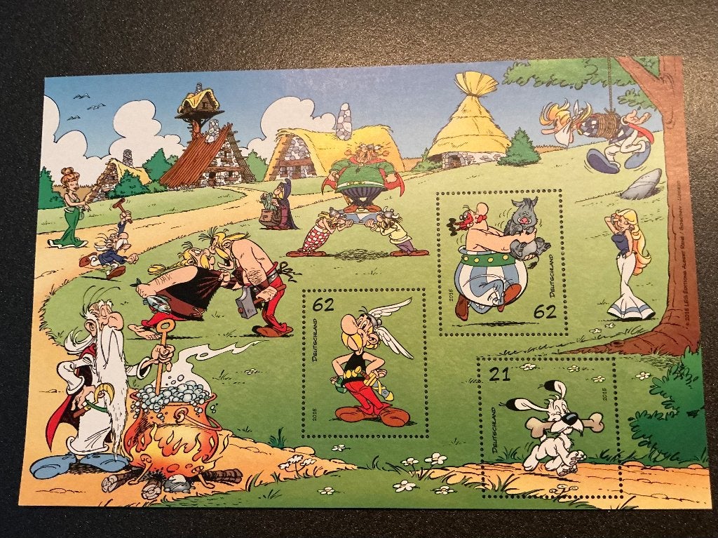 Duitsland 2015 – Asterix & Obelix  (Blok 80) postfris, Postzegels en Munten, Ophalen of Verzenden, 1990 tot heden