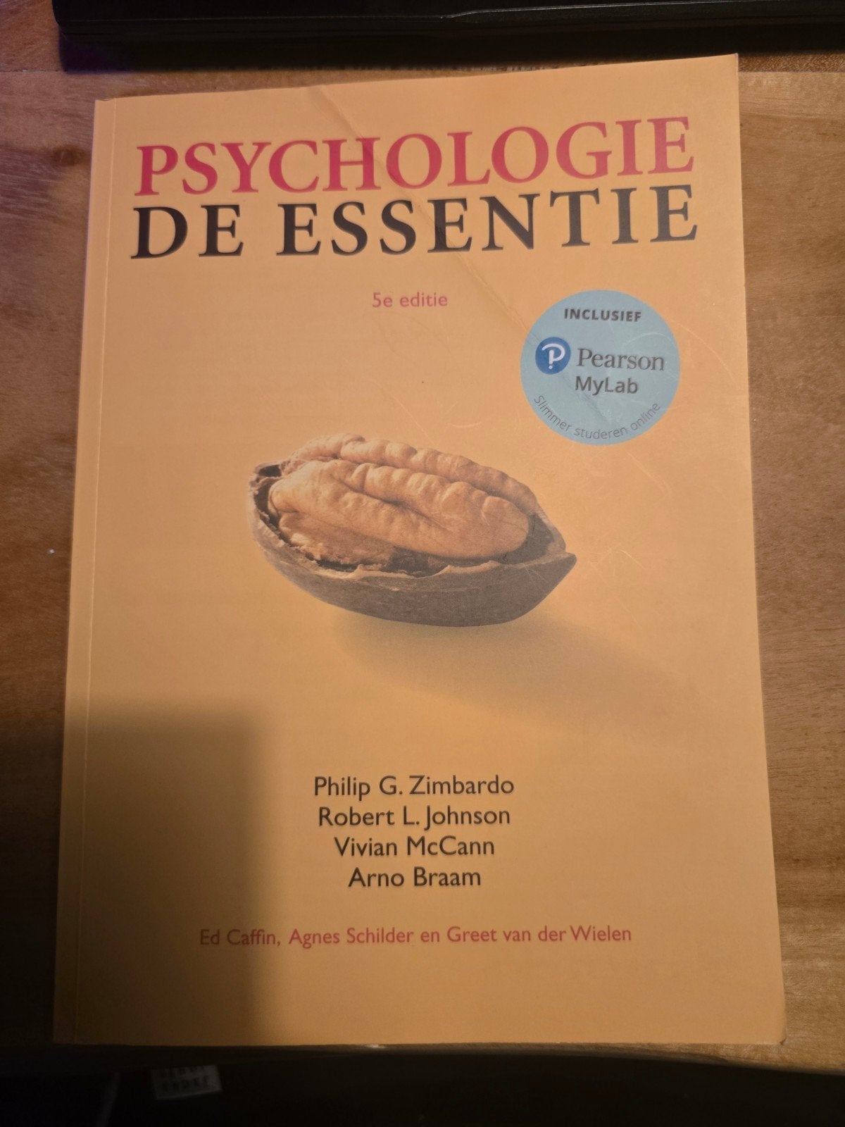 Psychologie, de essentie, 5e editie met MyLab NL, Ophalen of Verzenden, Zo goed als nieuw, Robert L. Johnson; Vivian McCann; Philip G. Zimbardo; Arno Braam