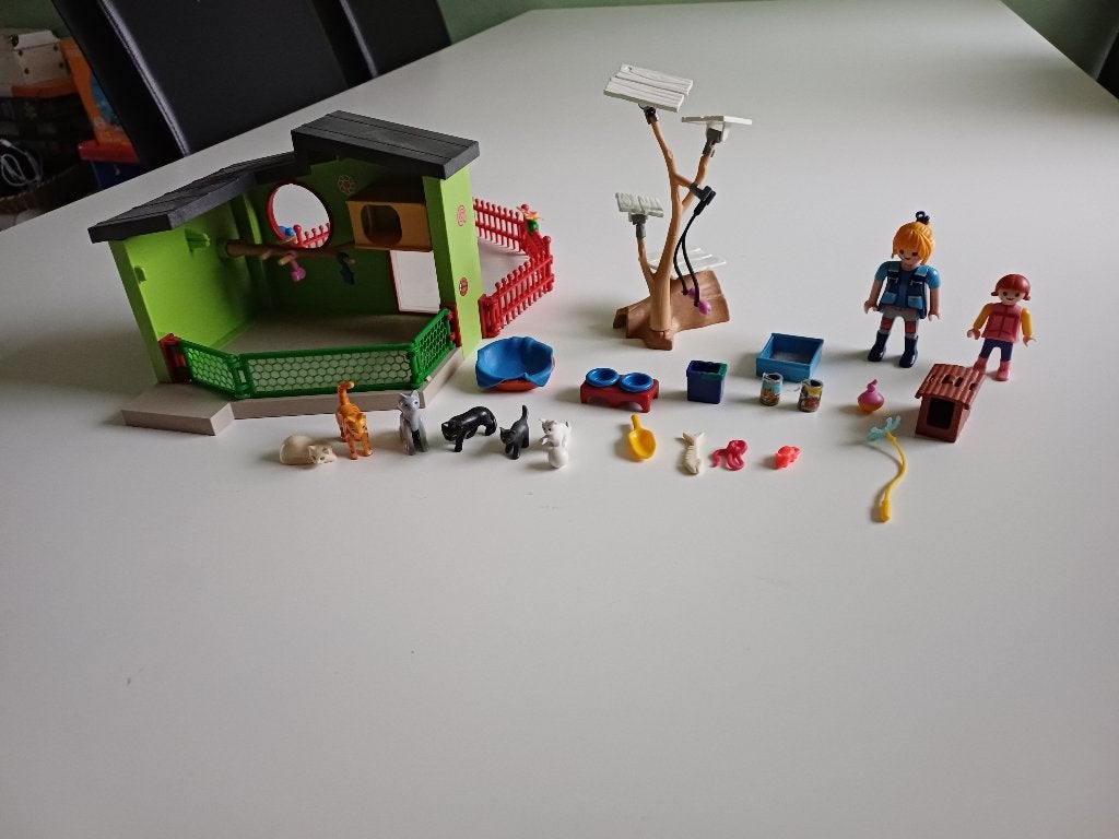 Playmobil Kattenverblijf - 9276, Ophalen of Verzenden, Zo goed als nieuw, Complete set