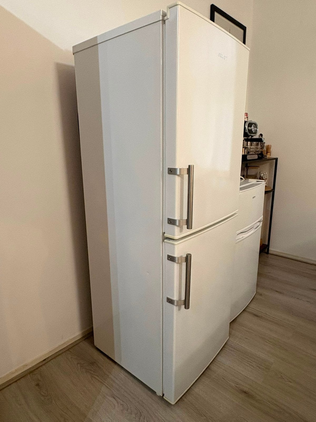 Witte exquisit koelkast, gebruikt, Witgoed en Apparatuur, Koelkasten en IJskasten, Ophalen, Gebruikt, Met aparte vriezer, Minder dan 75 liter