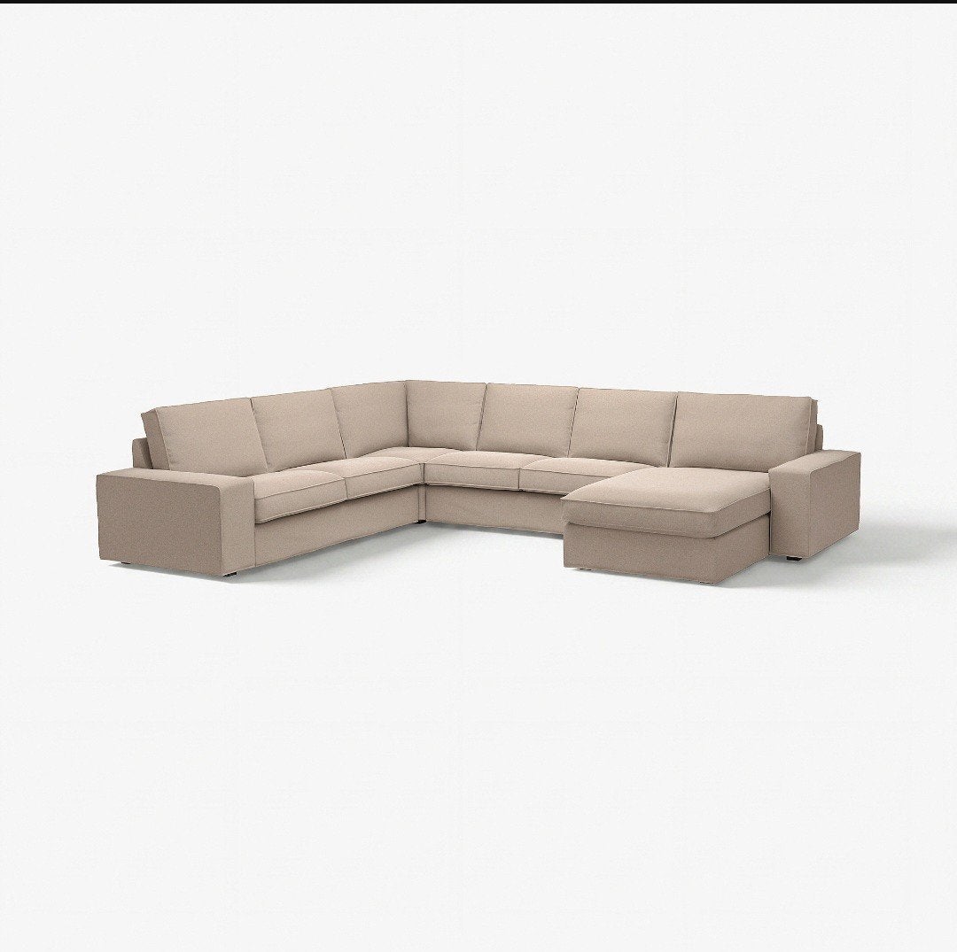 Nieuwe IKEA Kivik 6-persoons hoes Tallmyra beige, Ophalen of Verzenden, Nieuw, Beige
