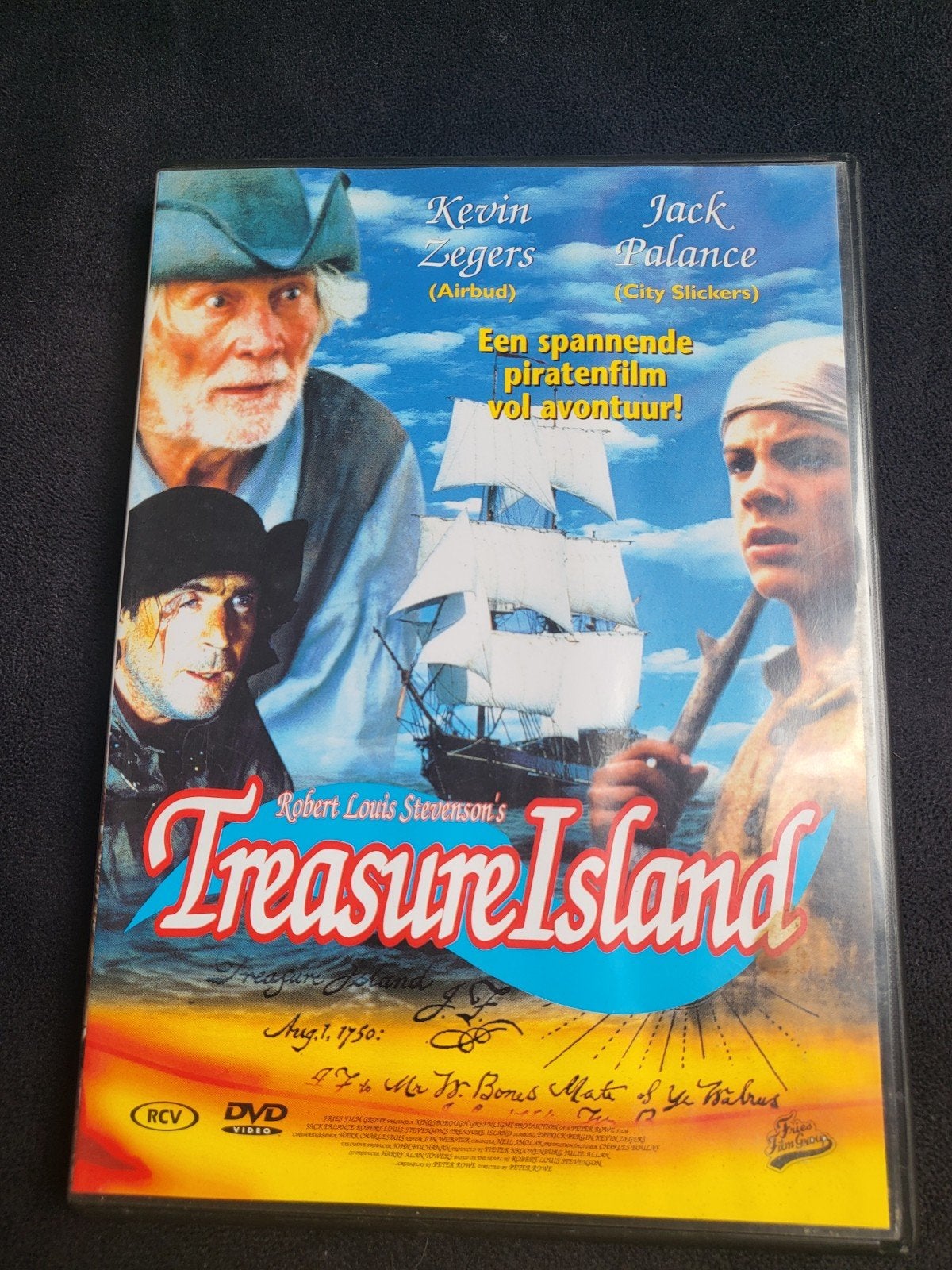 Treasure Island DVD - Spannend piratenavontuur, Vanaf 6 jaar, Ophalen of Verzenden, Gebruikt, Nederlands