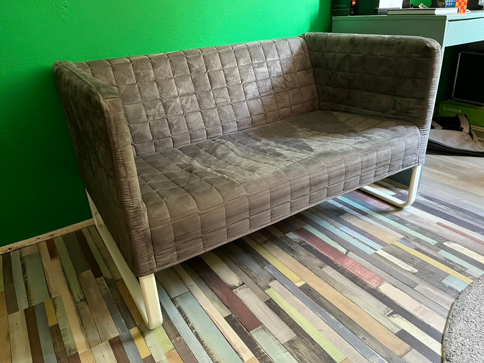 IKEA Knopparp bank, Ophalen, Gebruikt, Tweepersoons, 75 tot 100 cm