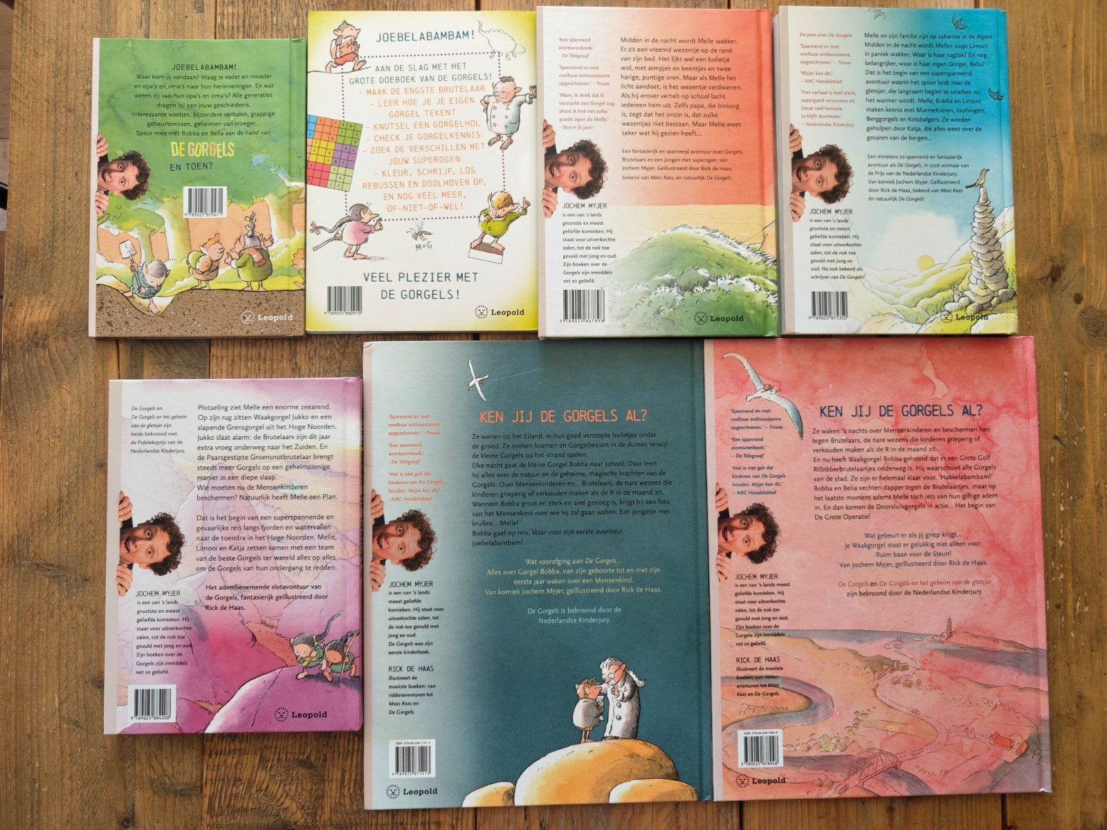 7 X De Gorgels., Ophalen of Verzenden, Zo goed als nieuw, Fictie algemeen