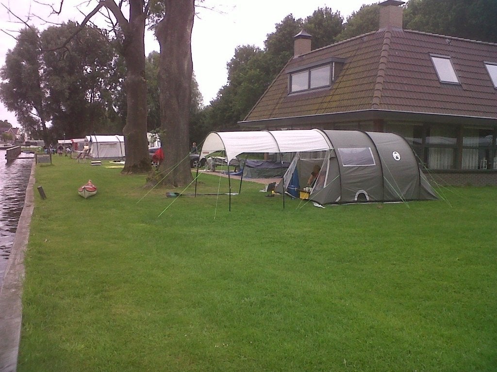 4 persoons tunneltent met luifel: Coleman Coastline 4 Deluxe, Ophalen, Gebruikt, Tot en met 4