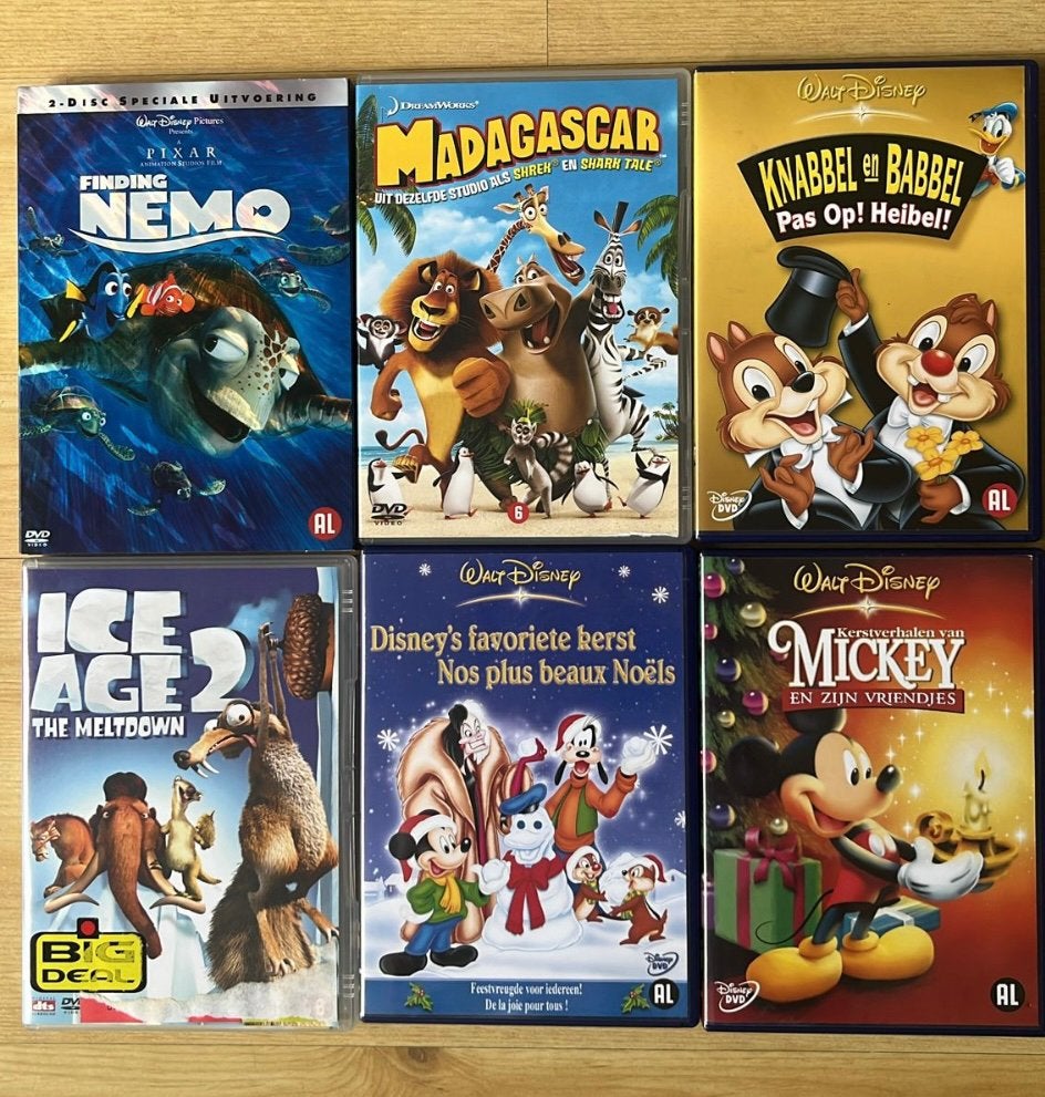 6 DVD’s, Cd's en Dvd's, Alle leeftijden, Ophalen of Verzenden, Zo goed als nieuw, Overige soorten