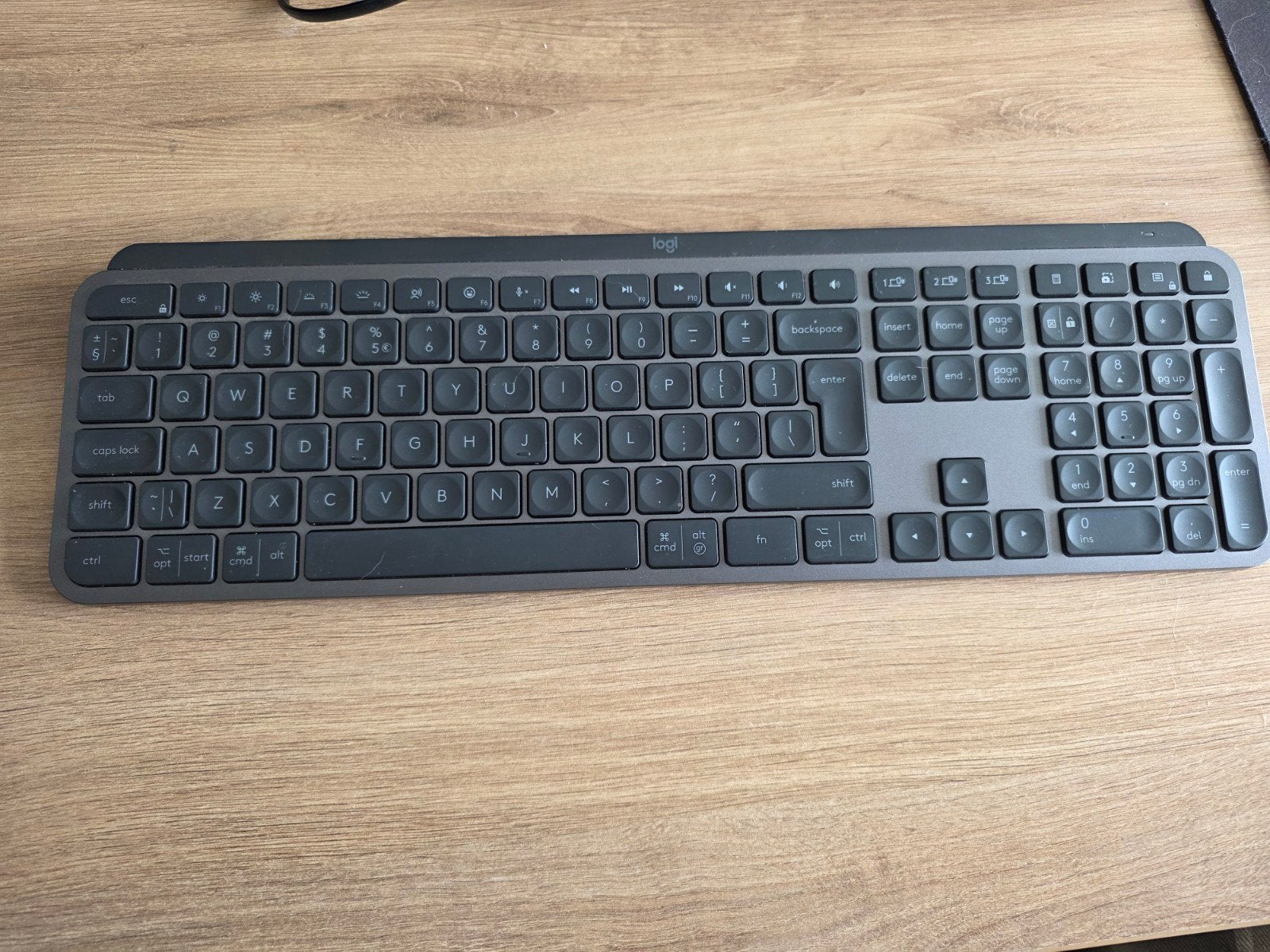 Logitech MX Keys S - Zo goed als nieuw, Computers en Software, Toetsenborden, Multimediatoetsen, Logitech, Ophalen of Verzenden