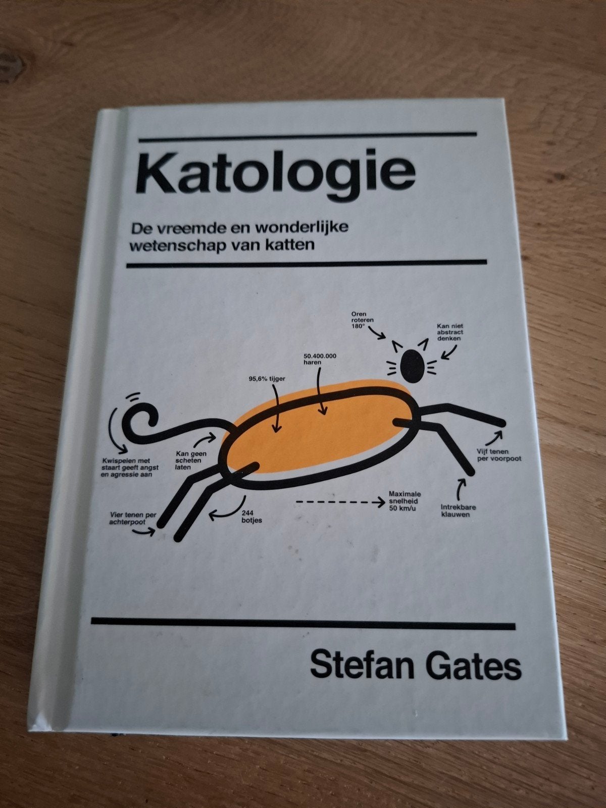 Katologie: De vreemde en wonderlijke wetenschap van katten, Ophalen of Verzenden, Zo goed als nieuw, Katten, Stefan Gates