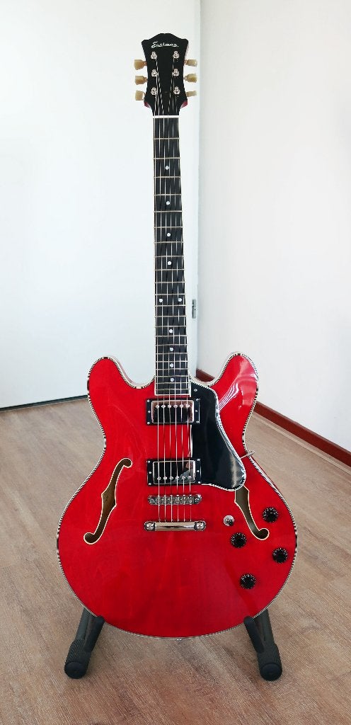 Eastman T386 thinline, Ophalen, Zo goed als nieuw, Hollow body, Overige merken