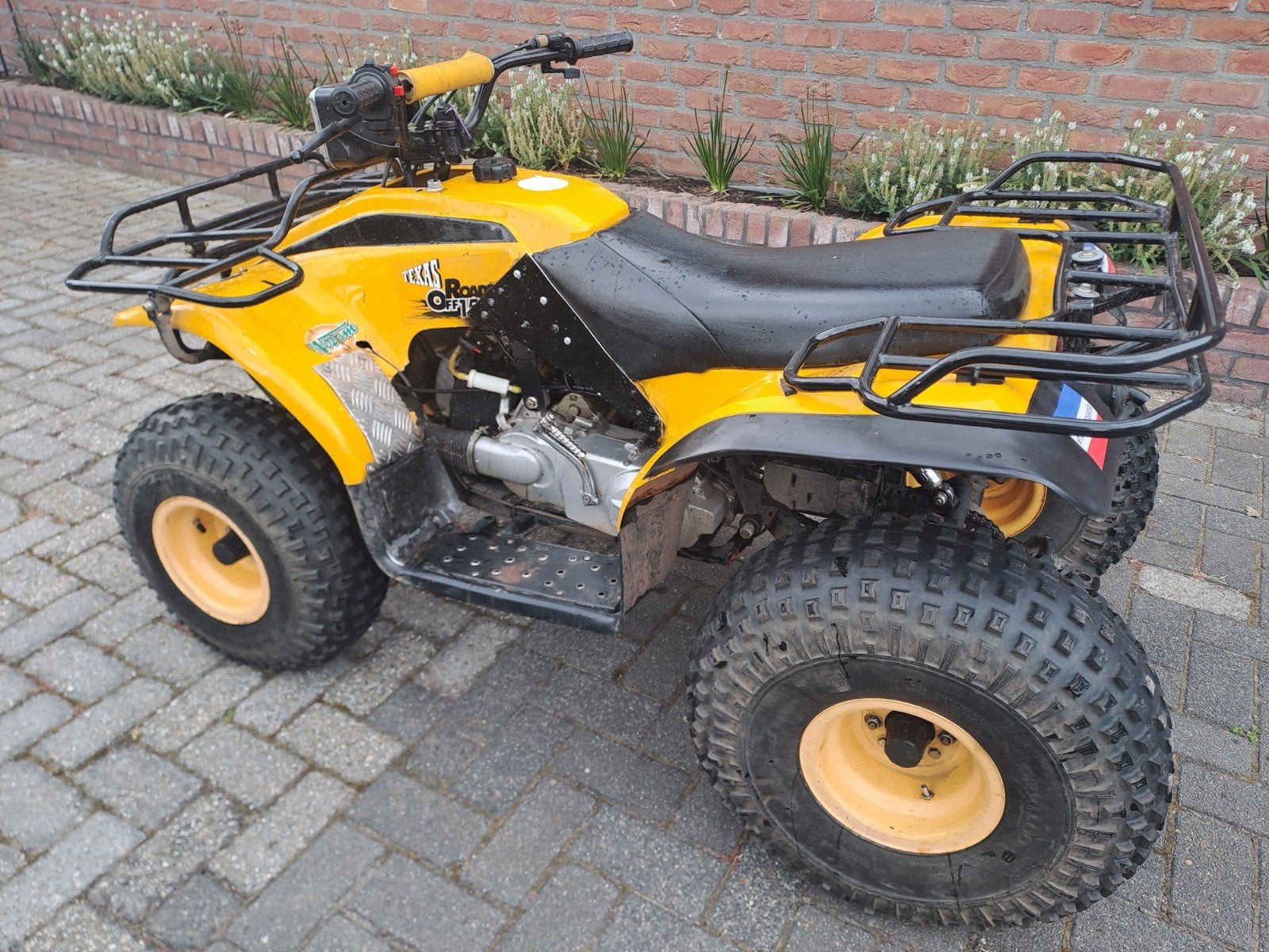 Quad texas offroader, Ophalen, Gebruikt