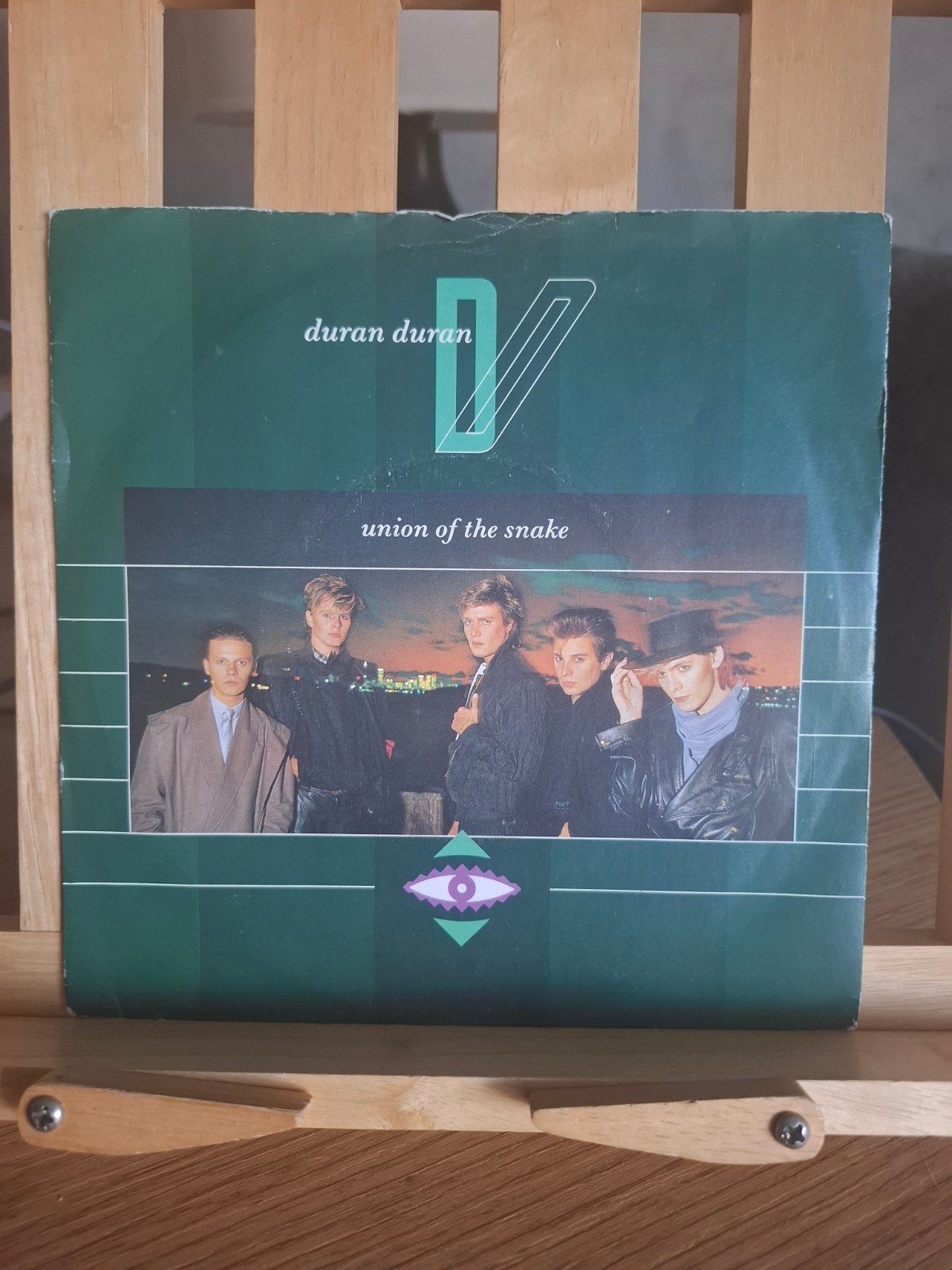 single: Duran Duran - union of the snake, Cd's en Dvd's, Vinyl Singles, Ophalen of Verzenden, Pop