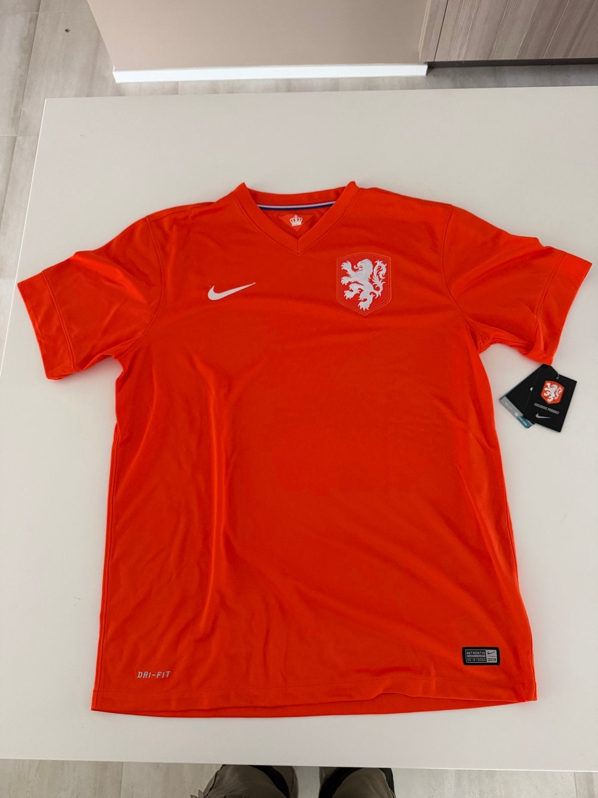 Nike Nederland thuisshirt 2014 WK - Maat L, Ophalen of Verzenden, Nieuw, Maat 52/54 (L), Oranje