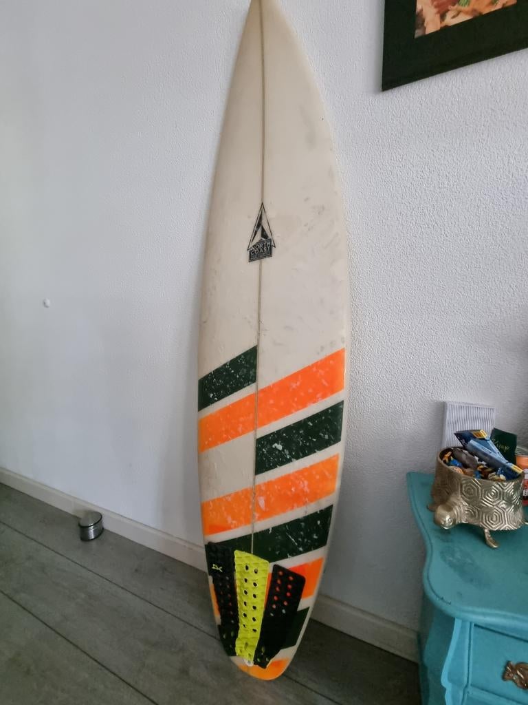 North Coast Surfboard 6'2, Watersport en Boten, Golfsurfen, Ophalen, Gebruikt, Shortboard, Met vinnen