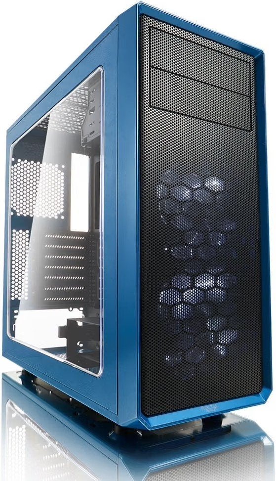 Fractal Design Define S Window Blue PC Behuizing, Computers en Software, Computerbehuizingen, Gebruikt, Ophalen of Verzenden