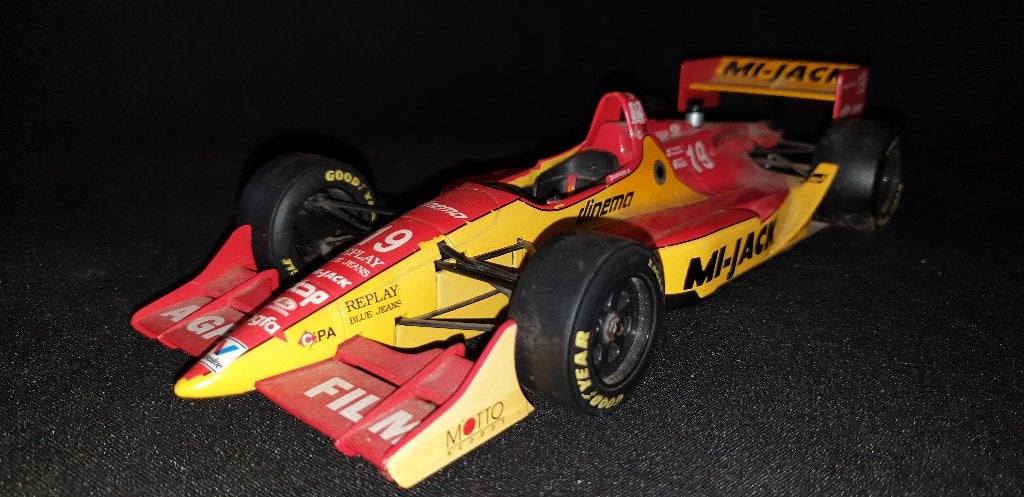 lola indy car nr:19 minichamps mist voorruitje 1:18, Ophalen, Gebruikt, Auto, MiniChamps