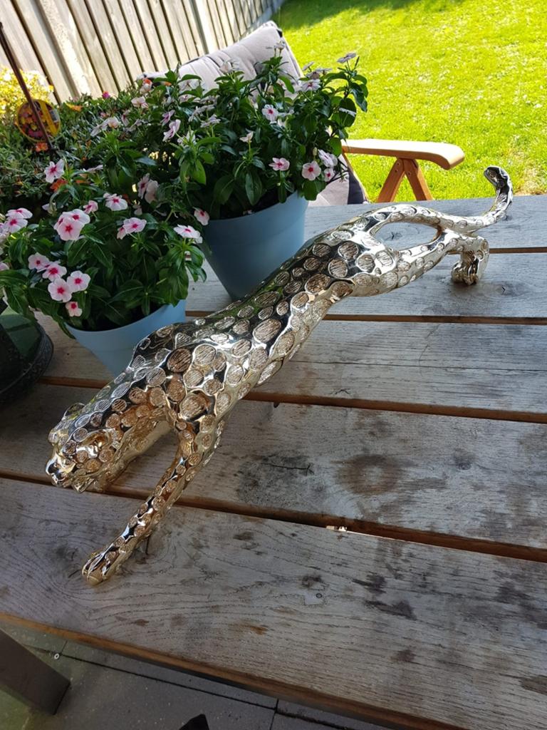 Supermooi xl luipaard cheeta beeld, Ophalen, Zo goed als nieuw