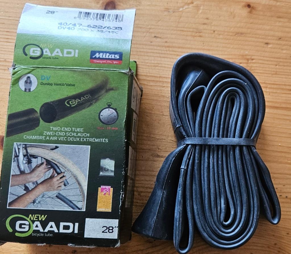 Mitas Gaadi Binnenband voor 40/47-622/635 buitenbanden, Fietsen en Brommers, Band, Elektrische fiets, Nieuw, Ophalen of Verzenden
