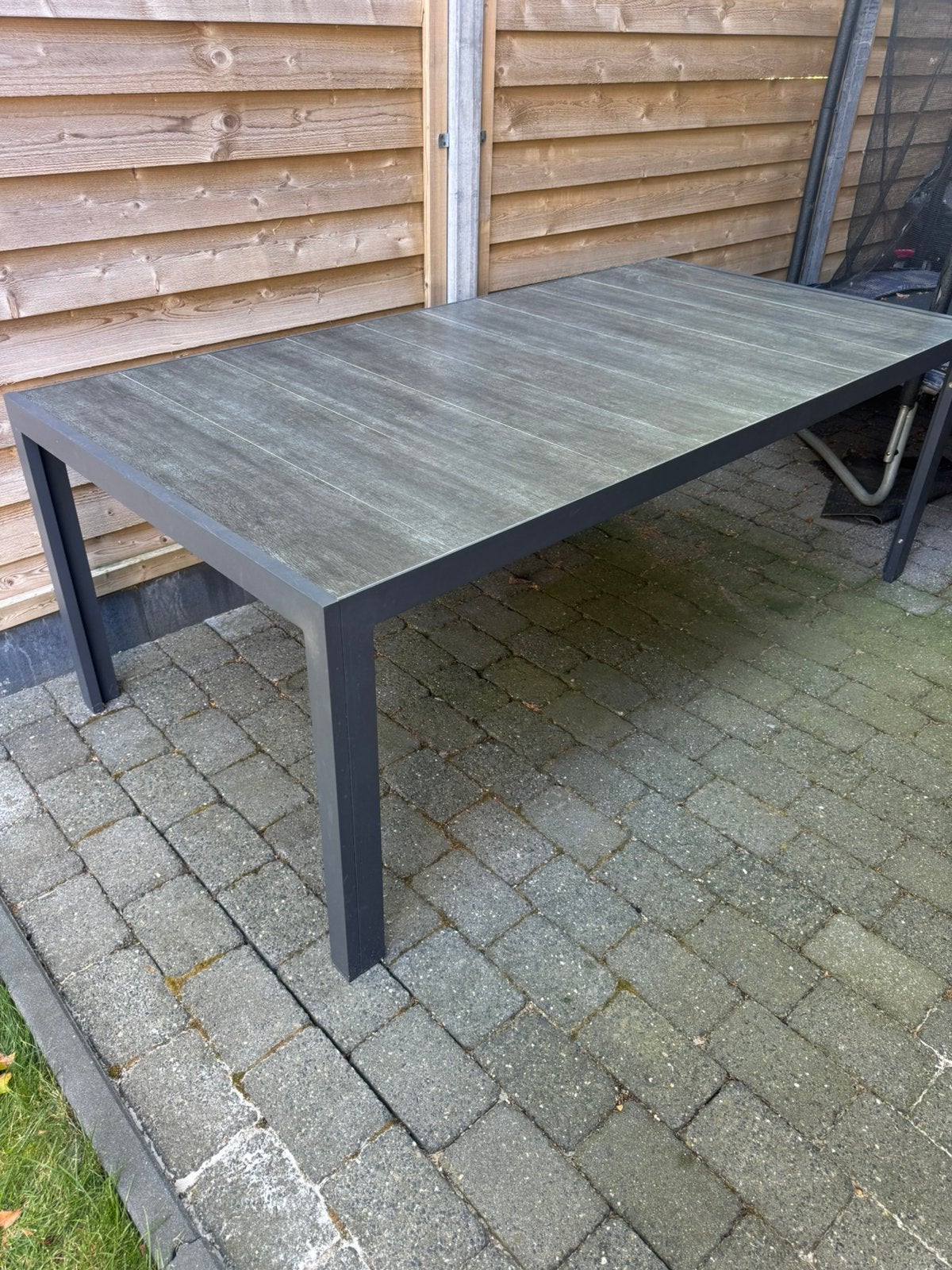 Tuintafel, Ophalen, Zo goed als nieuw, Rechthoekig, Metaal