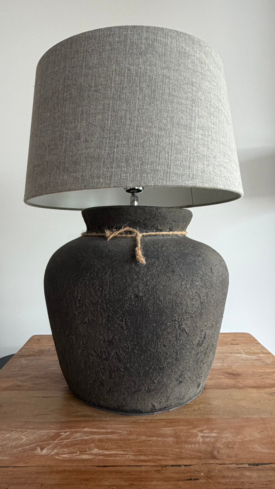 Kruiklamp, Ophalen, Gebruikt, Tafellamp, Beige