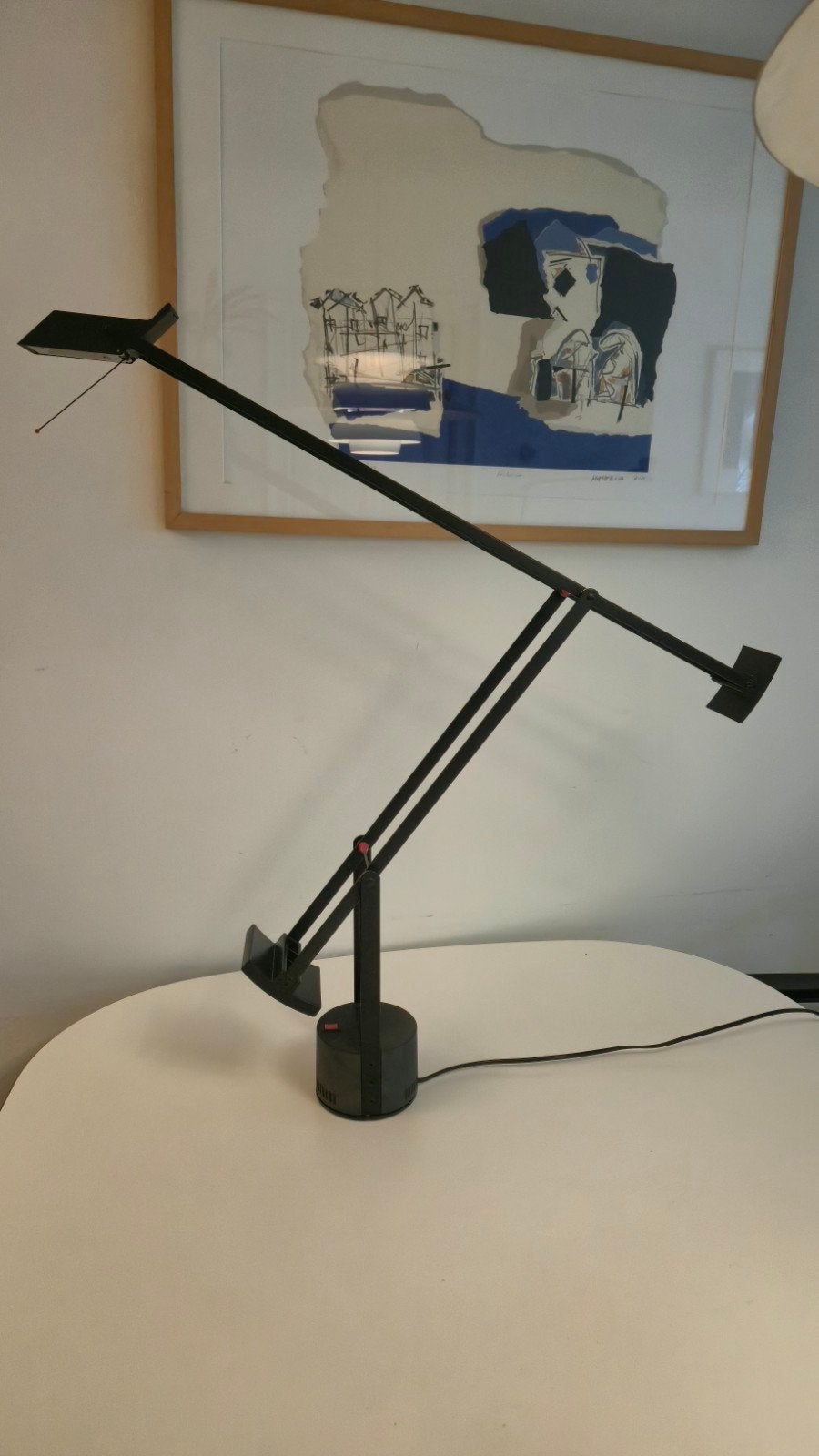 Artemide Tizio Bureaulamp - Zwart, Design Klassieker, Bureaulamp, Ophalen of Verzenden, Zwart, Metaal