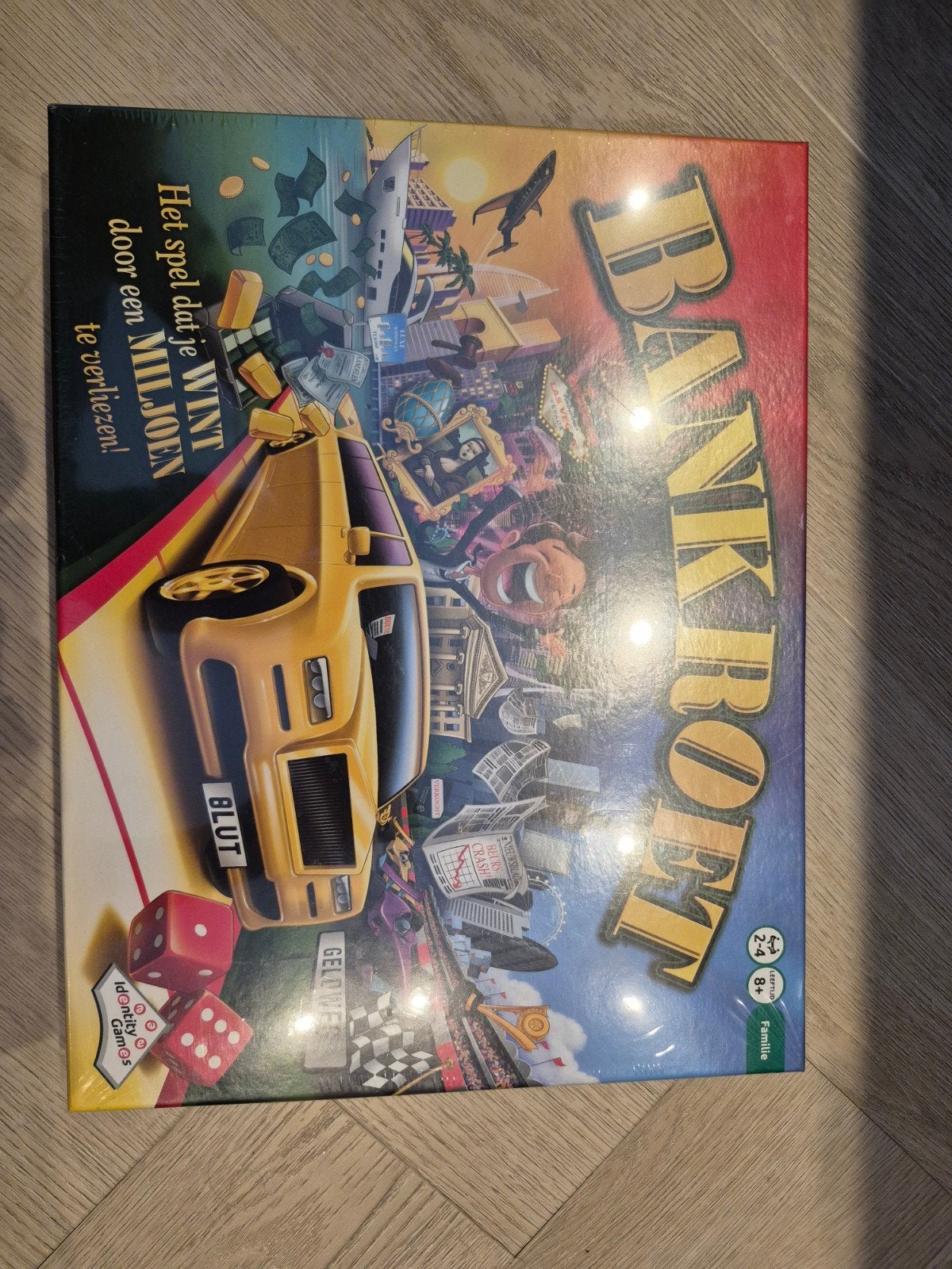 Bankroet Bordspel - Nieuw in Gesealde Verpakking, Hobby en Vrije tijd, Gezelschapsspellen | Bordspellen, Verzenden, Nieuw, Identity Games