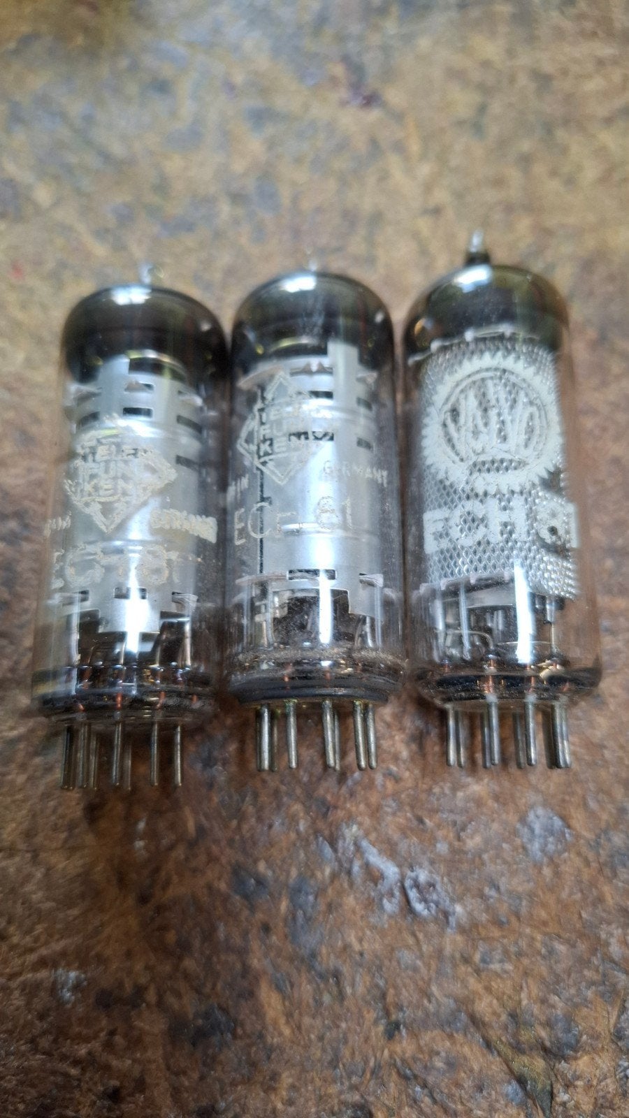 3x Buis ECH81, Ophalen of Verzenden, Buis of Buizen