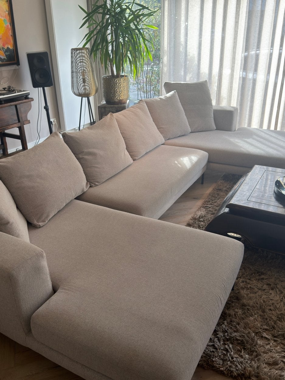 Colmore Hoekbank Hele Ruime en comfortabele bank, Ophalen, Hoekbank, 300 cm of meer, Zo goed als nieuw