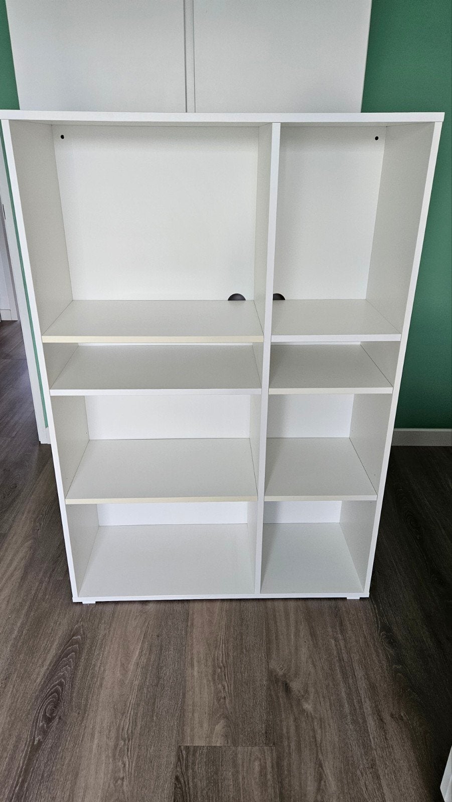 IKEA VIHALLS Open Kast - Wit, Ophalen, Gebruikt, 100 tot 150 cm, 50 tot 100 cm