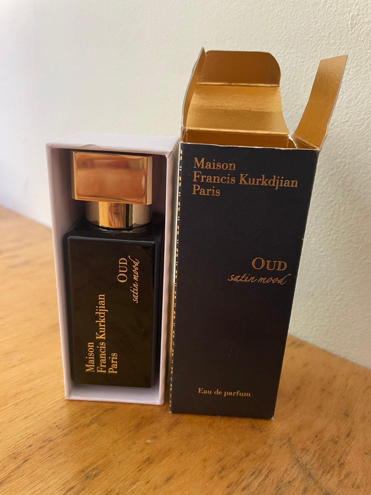 Maison Francis Kurkdijan Paris OUD satin mood parfum, Sieraden, Tassen en Uiterlijk, Uiterlijk | Parfum, Ophalen of Verzenden