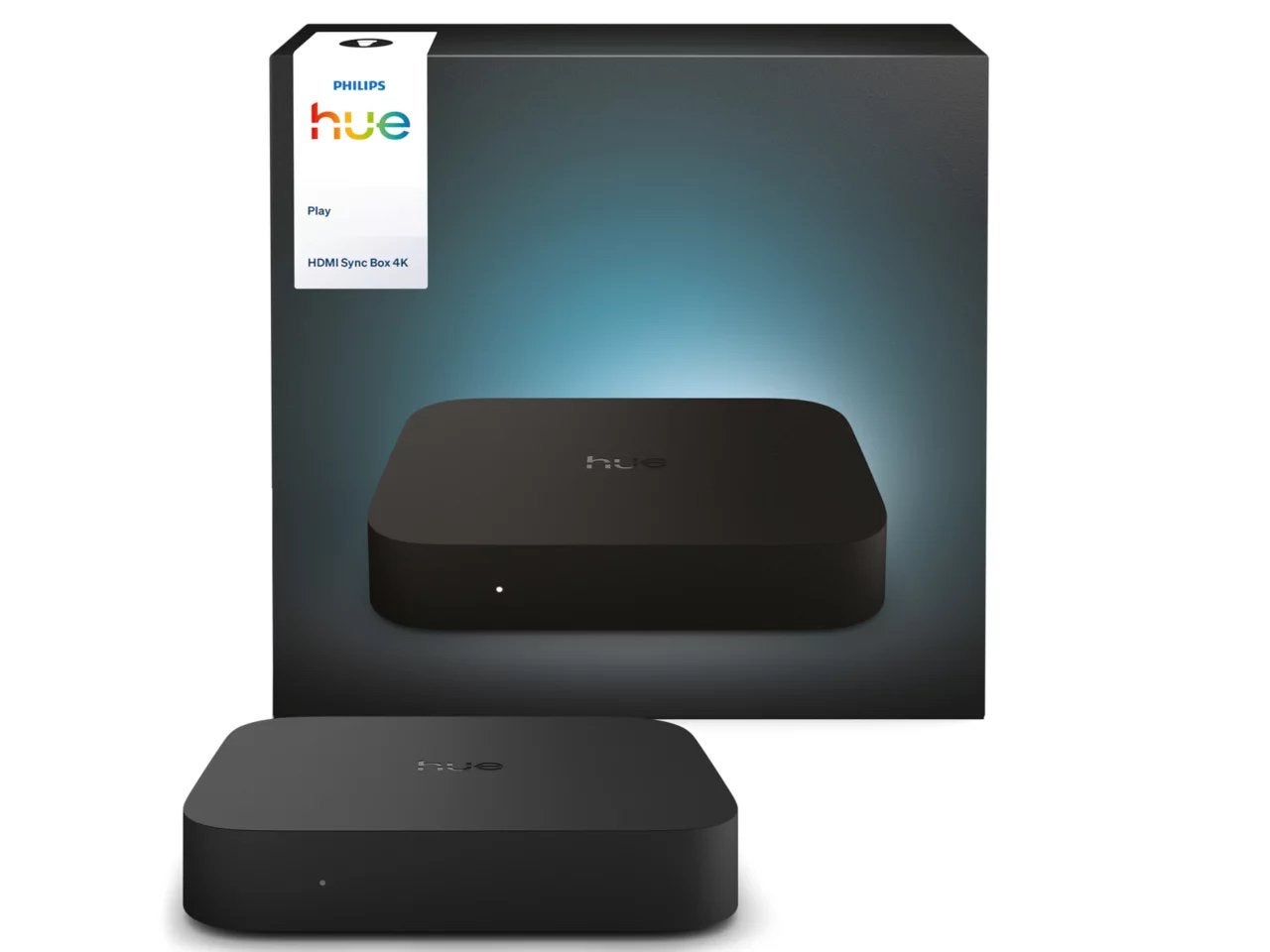 Philips Hue Play HDMI Sync Box 4K, Ophalen of Verzenden, Zo goed als nieuw