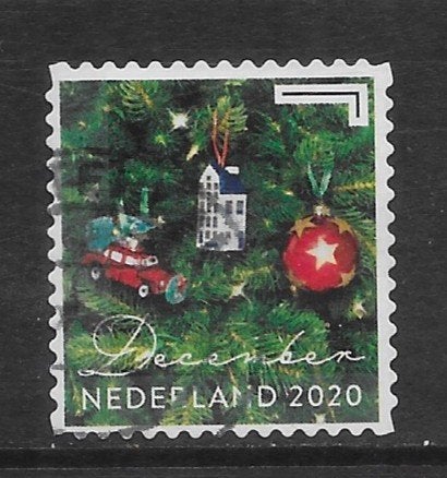 2020, Decemberzegel, Auto, huis, kerstbal [3892] (K1104), Ophalen of Verzenden