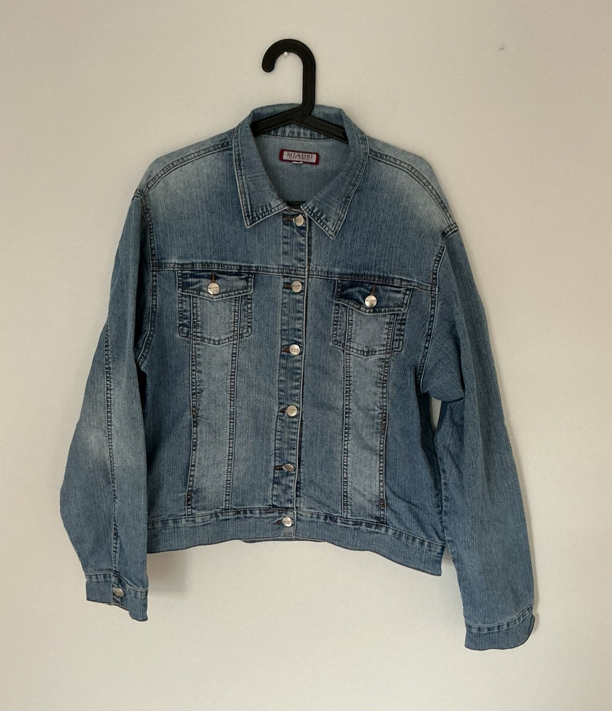 Spijkerjas dames, maat xxl, Verzenden, Zo goed als nieuw, Maat 46/48 (XL) of groter, Blauw