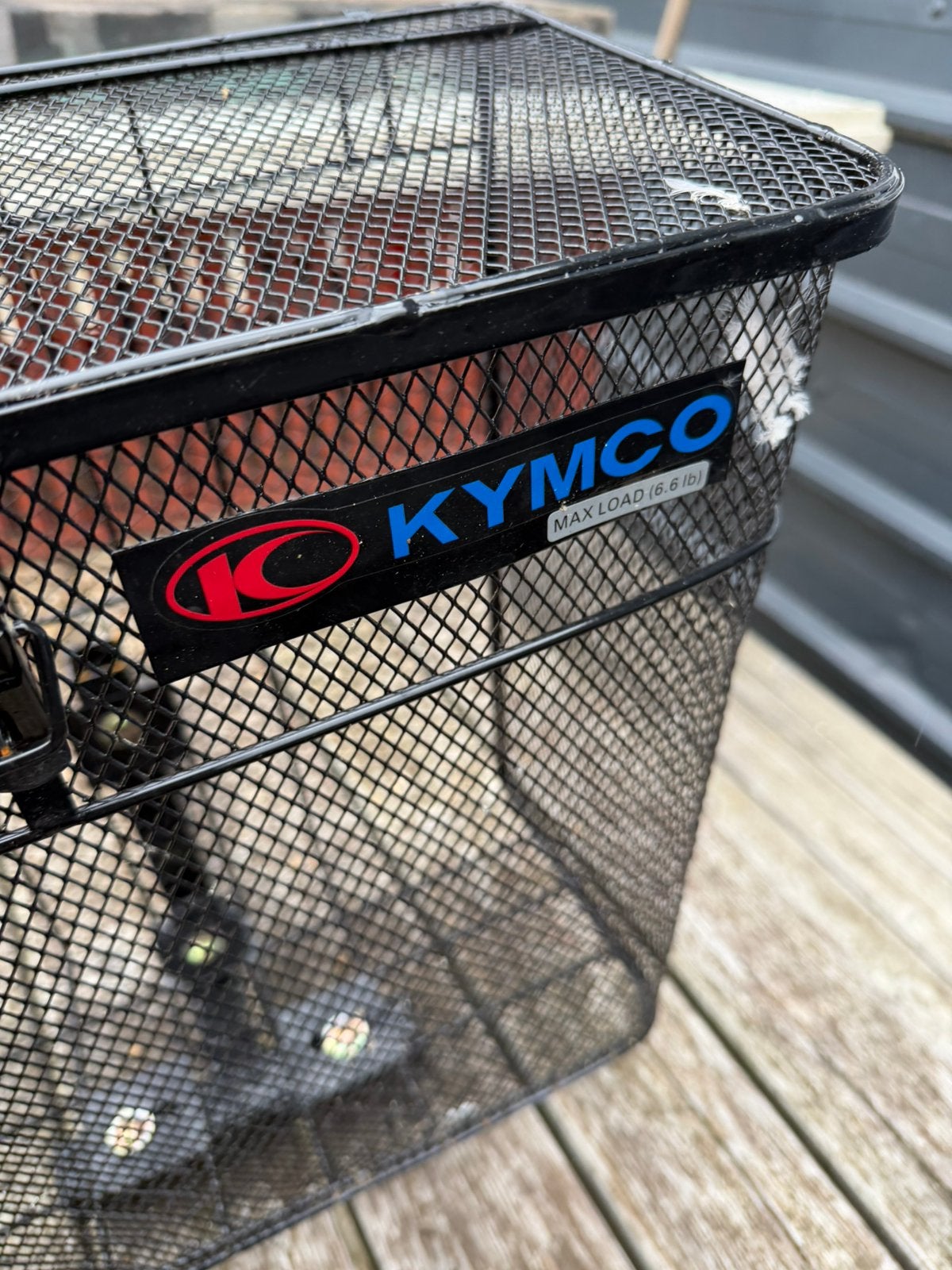 Kymco mand voor scootmobiel, Ophalen of Verzenden, Zo goed als nieuw