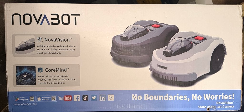 Robot grasmaaier Novabot N1000, Tuin en Terras, Bestuurbaar via app, Novabot, Nieuw, Ophalen of Verzenden