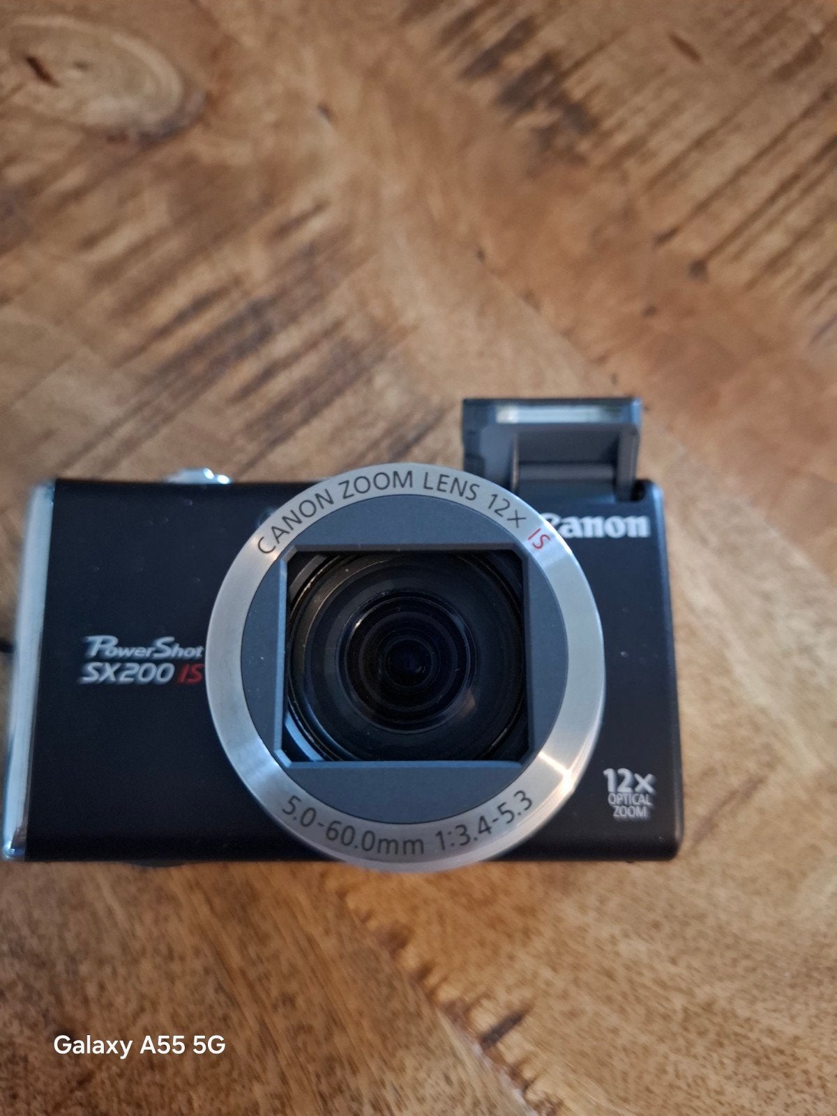 Canon PowerShot SX200 IS Compact Camera 12.1 MP 12x Zoom, Ophalen, Gebruikt, Canon, Compact