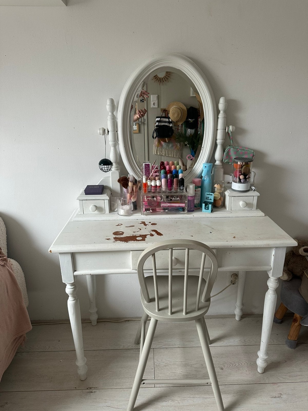make up tafel, Ophalen of Verzenden, Zo goed als nieuw, 50 tot 100 cm, Minder dan 100 cm