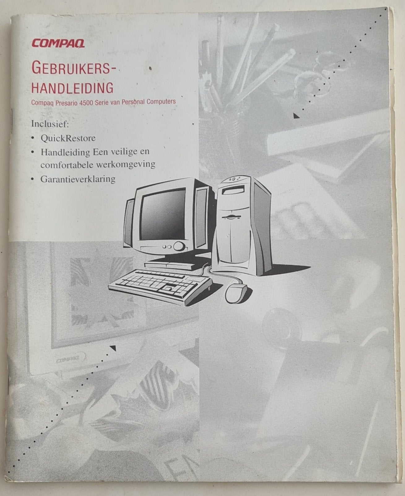 Compaq Presario 4500 Handleiding, Ophalen of Verzenden, Gelezen