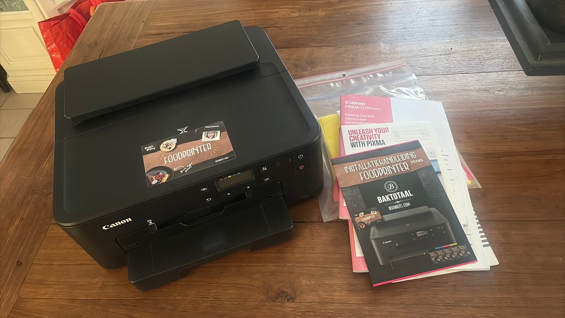 Canon Footprinter, Ophalen of Verzenden, Zo goed als nieuw, Taarten, Bakvorm