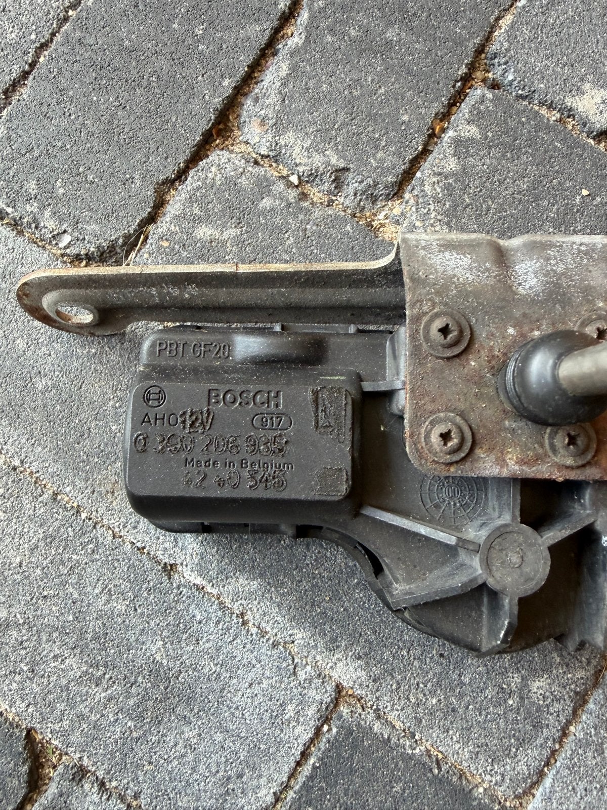 Bosch Ruitenwissermotor 0390208935 | o.a. Saab 9-3 / Opel, Ophalen, Gebruikt, Overige automerken