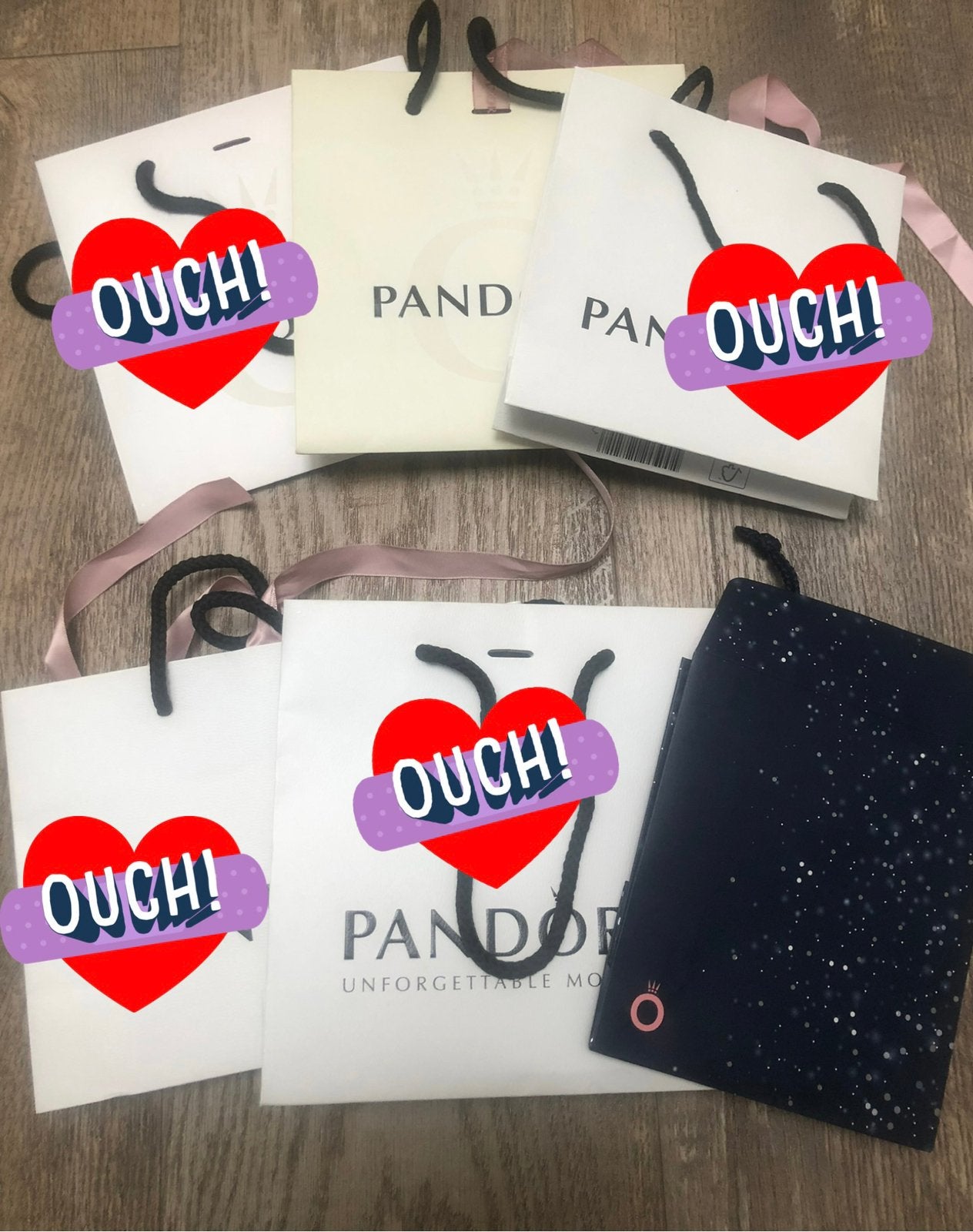 Pandora tasjes nieuw €1 per stuk, Ophalen, Nieuw