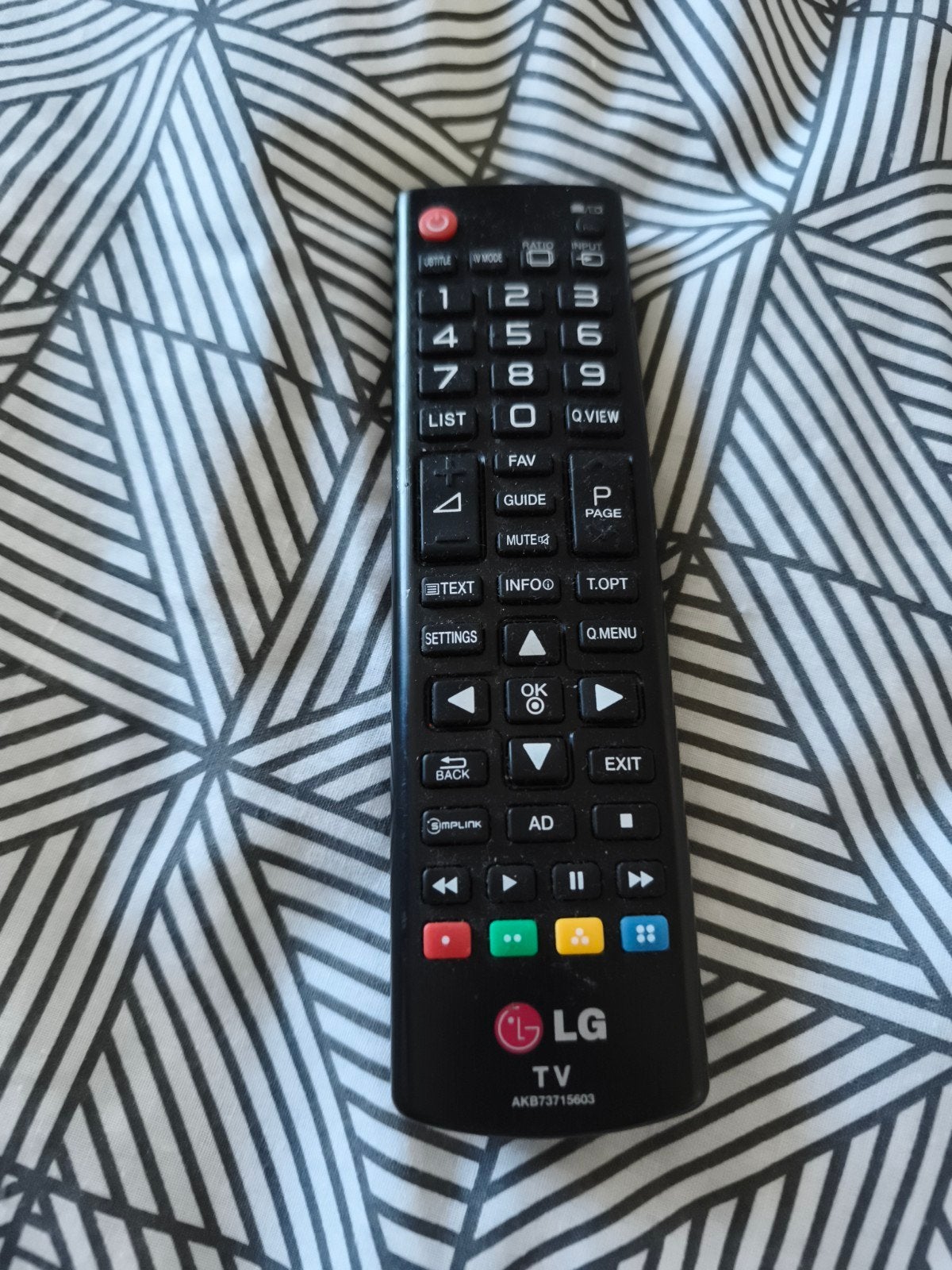 LG TV Afstandsbediening - Origineel AKB73715603, Ophalen of Verzenden