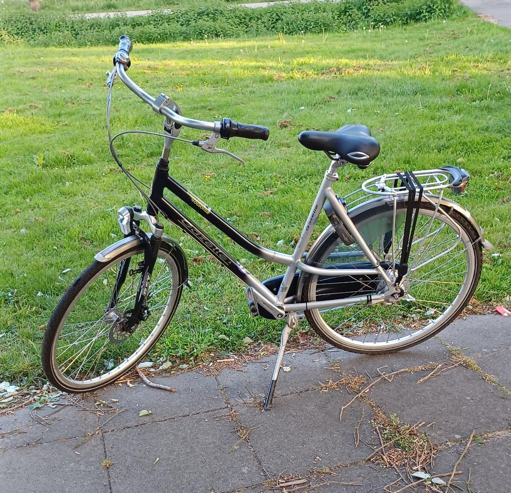Gazelle Toulouse Damesfiets Nexus 7 versnellingen, Ophalen, 53 tot 56 cm, Versnellingen, Zo goed als nieuw