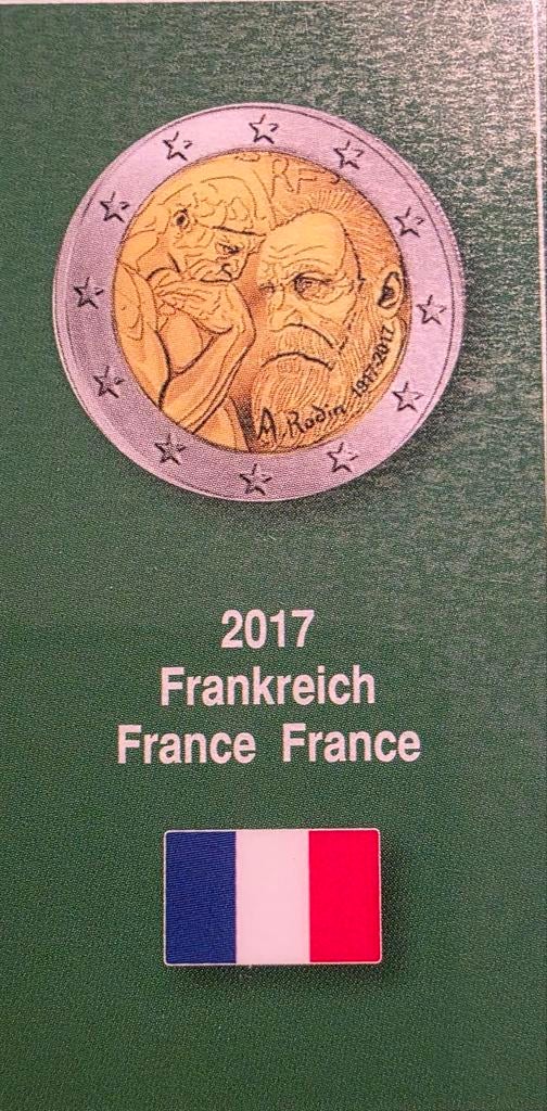 2 euro Frankrijk 2017, Postzegels en Munten, Munten | Europa | Euromunten, Ophalen of Verzenden, Frankrijk, 2 euro