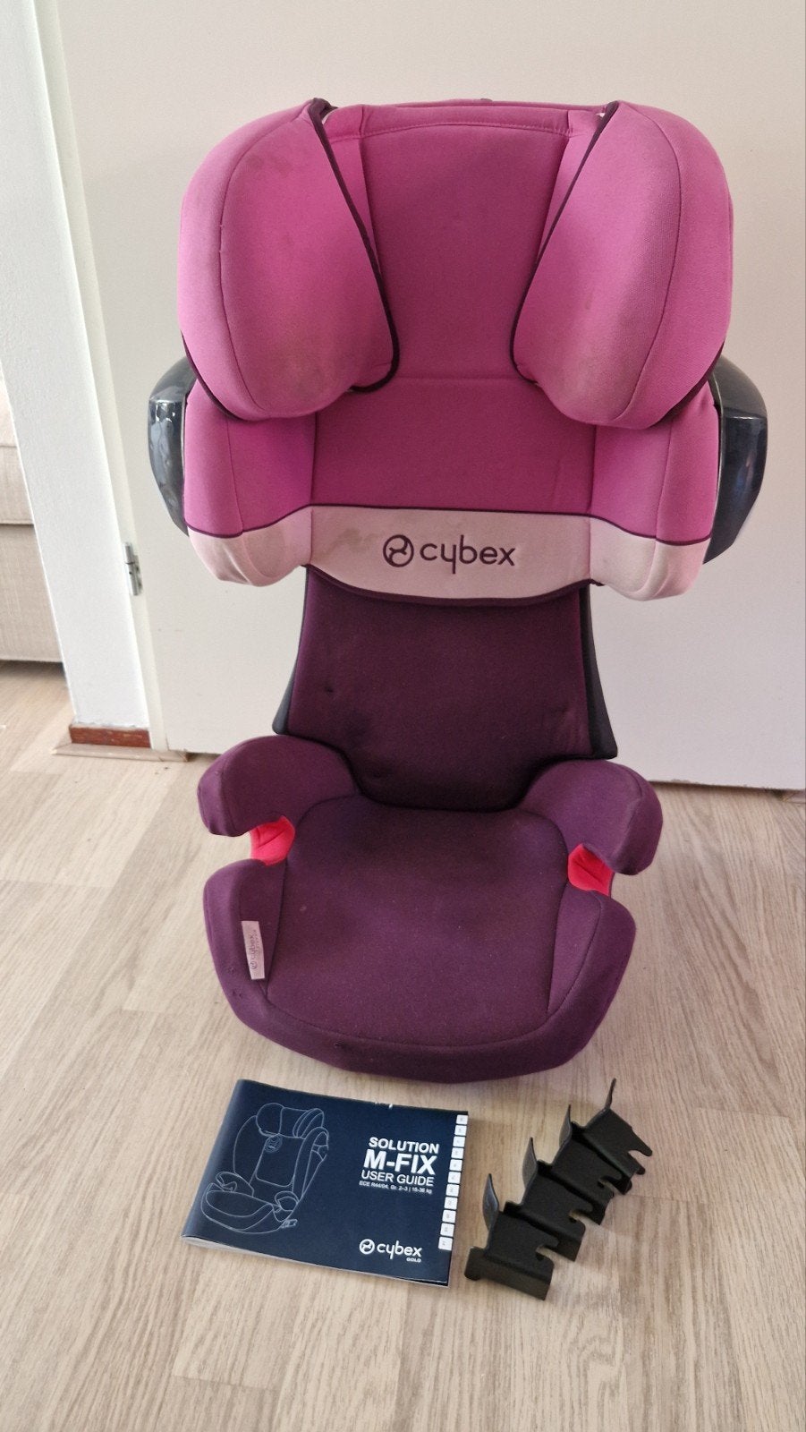 Cybex Solution X2-fix autostoel 15-36 kg (paars), Ophalen