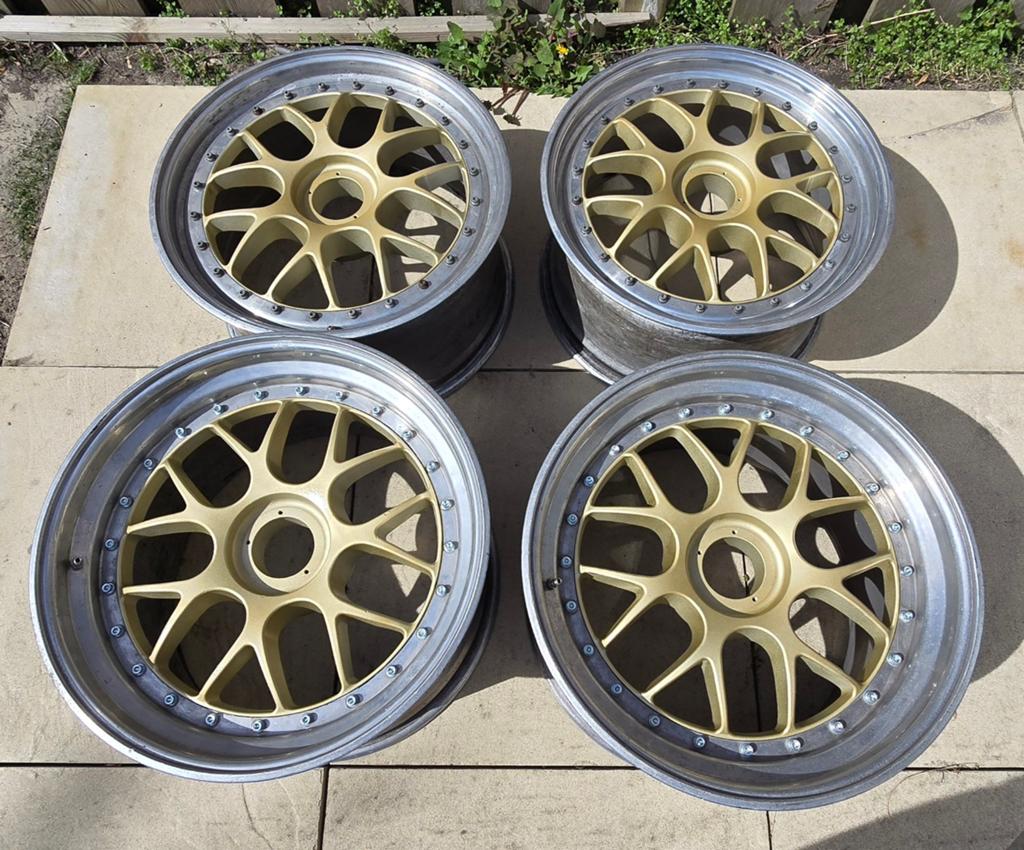 Porsche 997.1 GT3 Cup velgen BBS E01 centerlocks 18 inch, Ophalen, Gebruikt