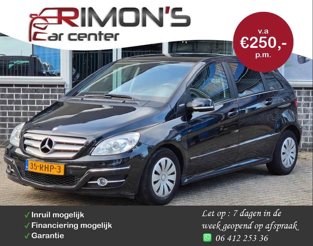 Mercedes-Benz B-klasse 160 BlueEFFICIENCY Business Class Apk, Auto's, Mercedes-Benz, Voorwielaandrijving, Euro 5, 15 km/l, Start-stop-systeem