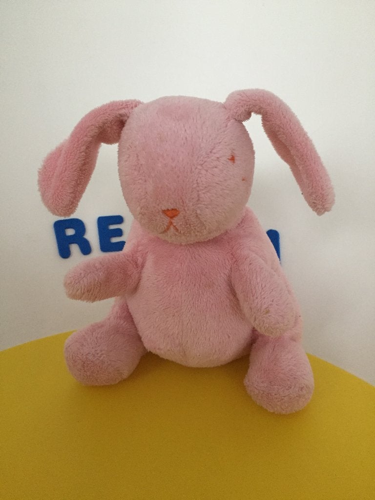 K3519 Difrax konijn roze, Ophalen of Verzenden, Zo goed als nieuw, Konijn