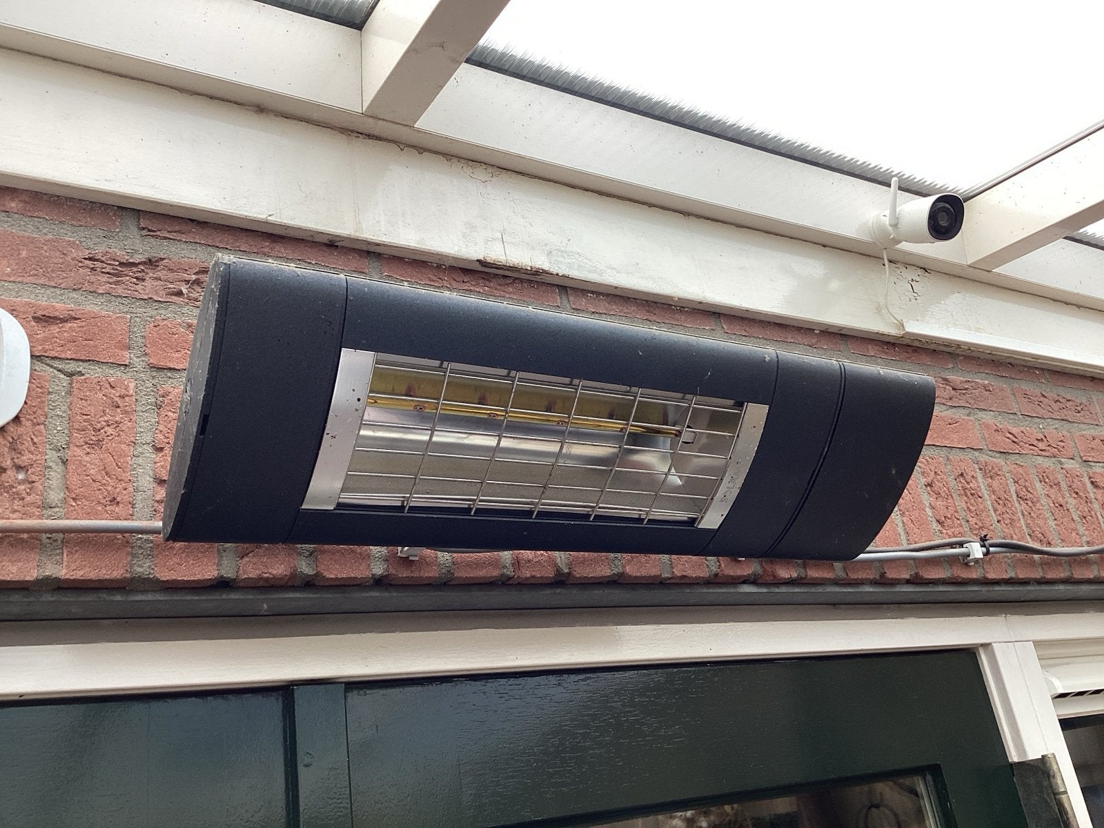 Solamagic 2000W terrasverwarmer met afstandsbediening, Elektrisch, Gebruikt, Ophalen of Verzenden, Waterbestendig