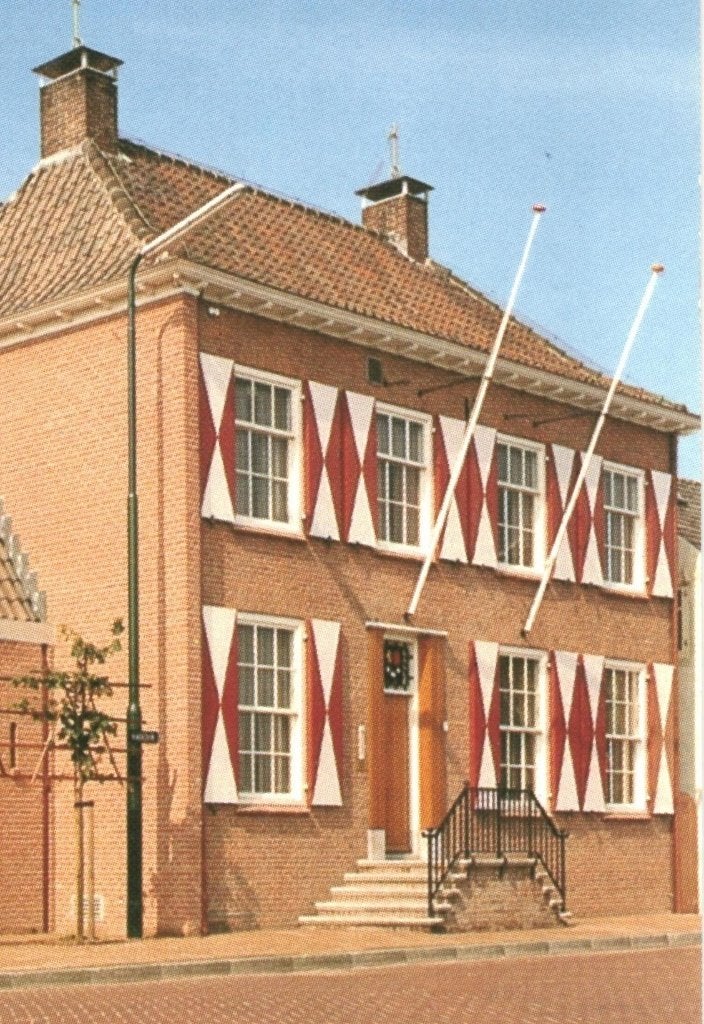 41249 Fijnaart 1180 Gemeentehuis Nette kaart Onbeschreven, Ophalen of Verzenden, 1980 tot heden, Ongelopen, Noord-Brabant