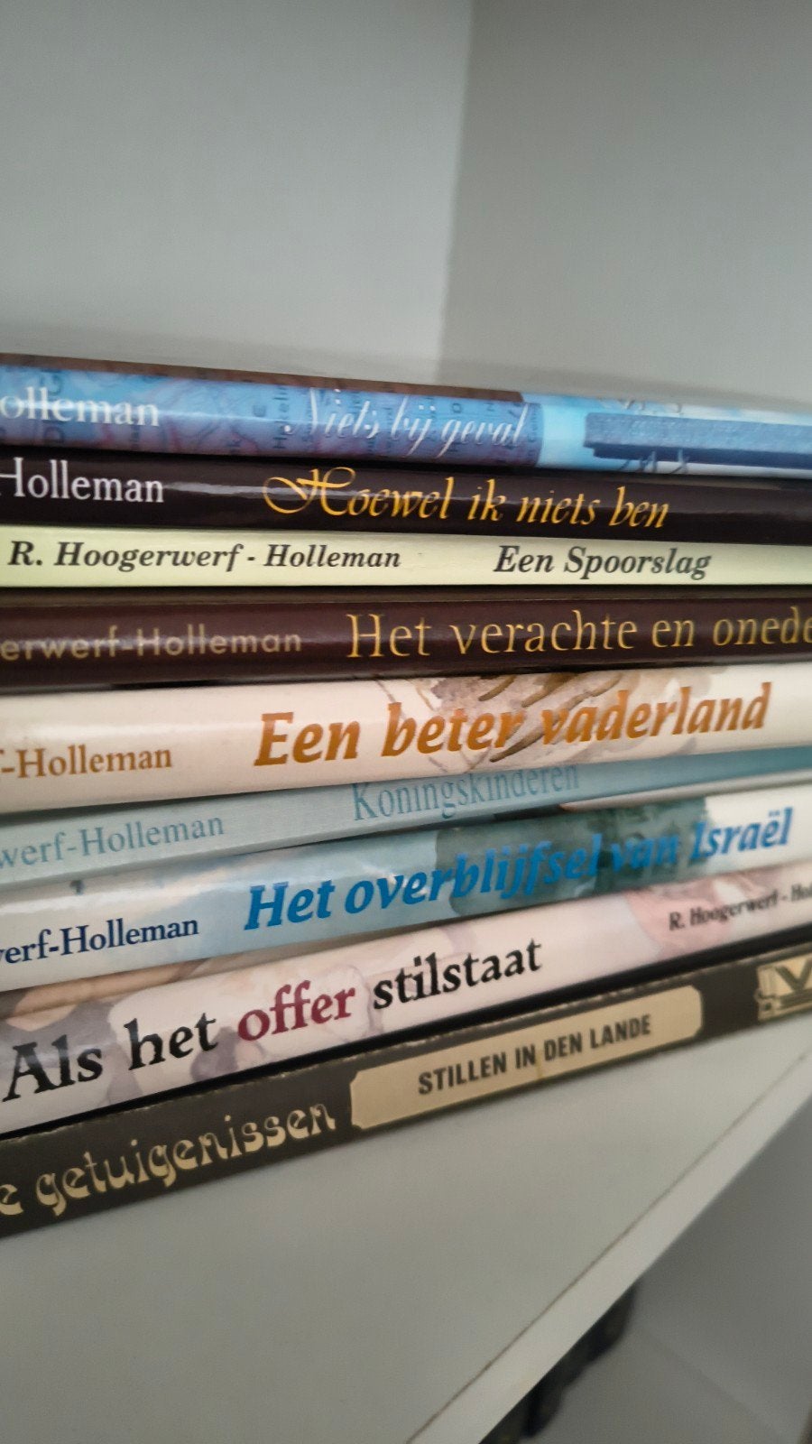 Meerdere titels. R Hoogerwerf-Holleman, Ophalen of Verzenden, Zo goed als nieuw, R Hoogerwerf-Holleman, Christendom | Protestants